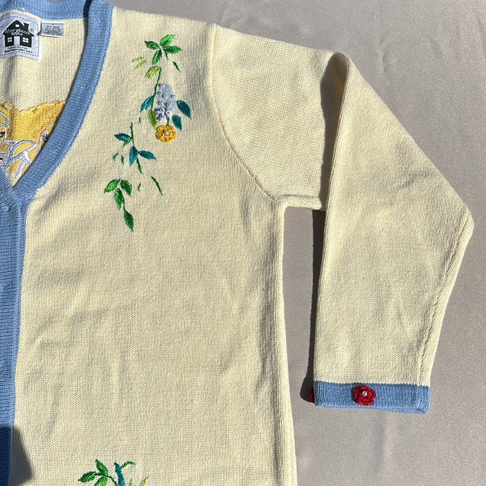 Storybook Knits Raggedy Ann & Andy Sweater sz L unisex - Picture 10 of 13